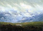 Caspar David Friedrich Drifting Clouds Spain oil painting artist